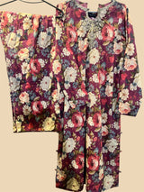 Luxury 3-Piece Unstitched Floral Suit