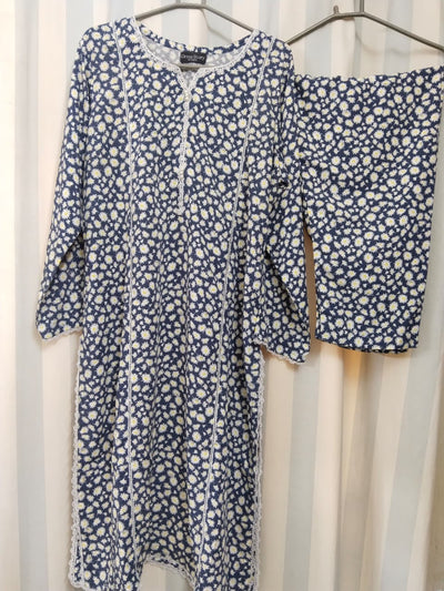 Elegant Linen 2-Piece Stitched Suit – Comfortable
